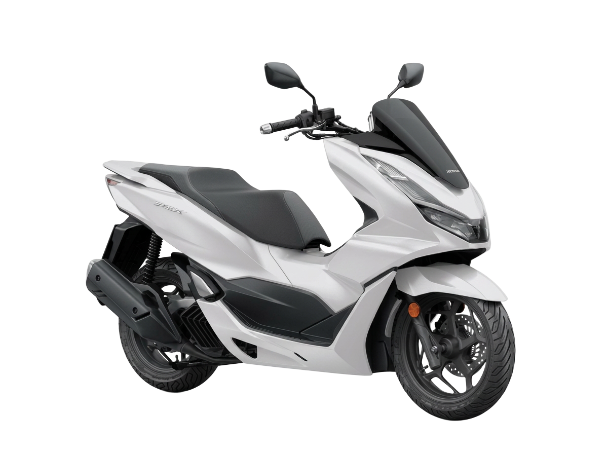 Honda PCX 125 — Blanca